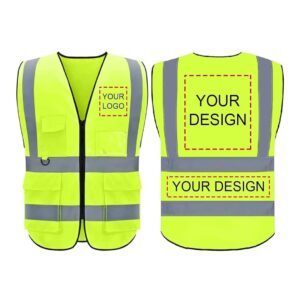 Customized Yellow Vest