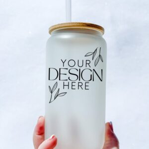 Customized Frosted Glass Tumbler